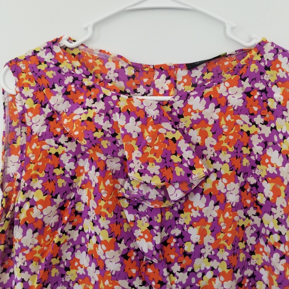 Leif'sDottir Anthropologie Silk blouse size 8 - Picture 2 of 6